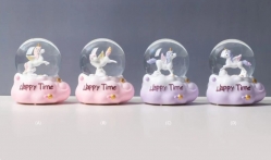 Toptan Mini Unicorn Işıklı Kar Küresi