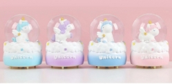 Toptan Unicorn Işıklı Küçük Boy Kar Küresi